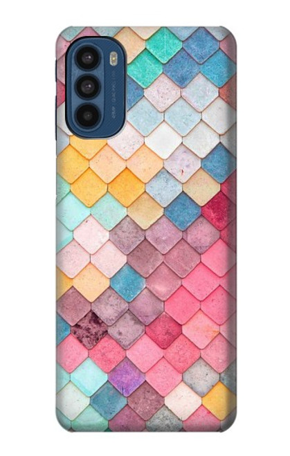 W2947 Candy Minimal Pastel Colors Hard Case and Leather Flip Case For Motorola Moto G41