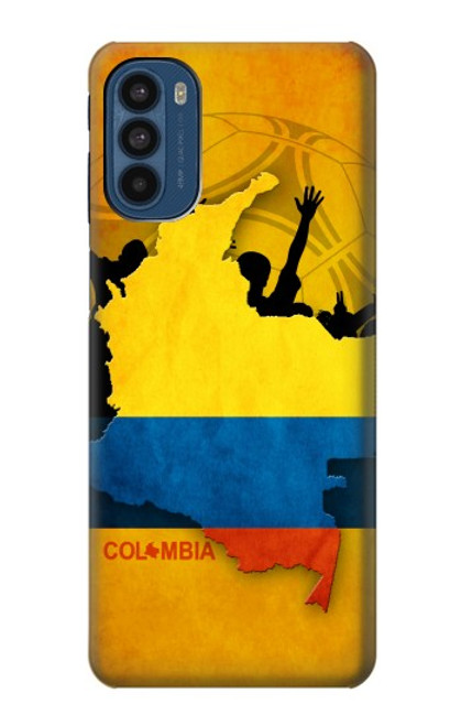 W2996 Colombia Football Soccer Hard Case and Leather Flip Case For Motorola Moto G41