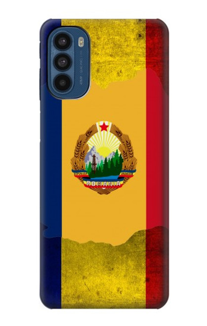 W3021 Romania Flag Hard Case and Leather Flip Case For Motorola Moto G41