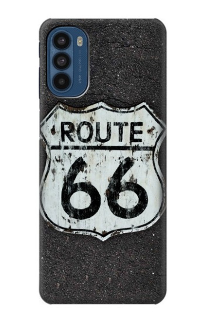 W3207 Route 66 Sign Hard Case and Leather Flip Case For Motorola Moto G41