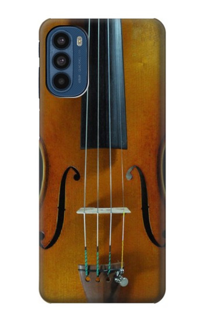 W3234 Violin Hard Case and Leather Flip Case For Motorola Moto G41