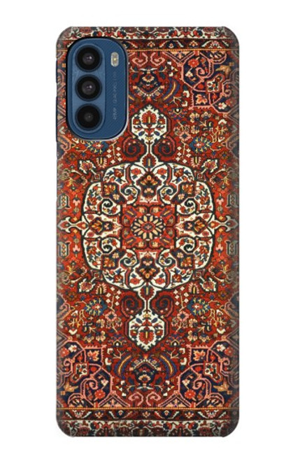 W3813 Persian Carpet Rug Pattern Hard Case and Leather Flip Case For Motorola Moto G41