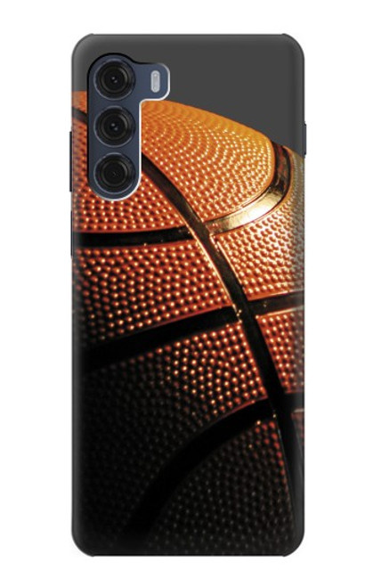 W0980 Basketball Sport Hard Case and Leather Flip Case For Motorola Moto G200 5G