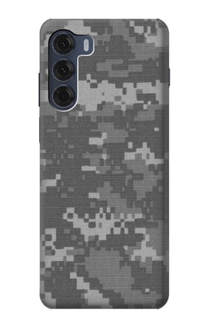 W2867 Army White Digital Camo Hard Case and Leather Flip Case For Motorola Moto G200 5G