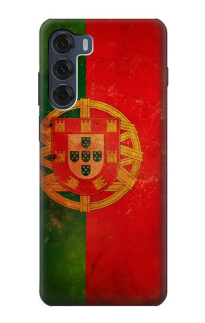 W2973 Portugal Football Soccer Hard Case and Leather Flip Case For Motorola Moto G200 5G