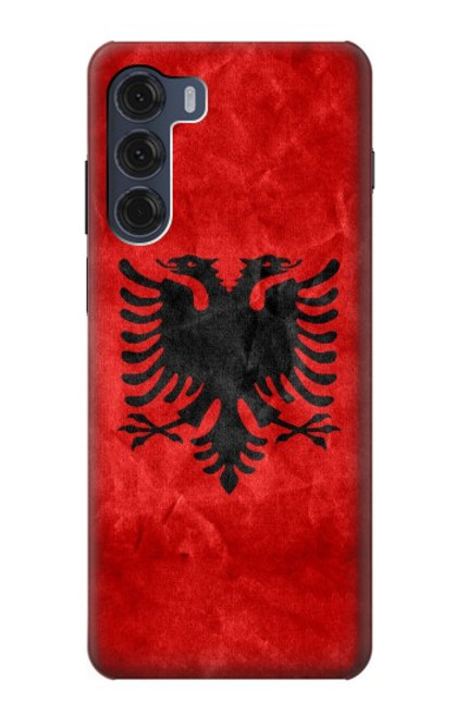 W2982 Albania Football Soccer Hard Case and Leather Flip Case For Motorola Moto G200 5G