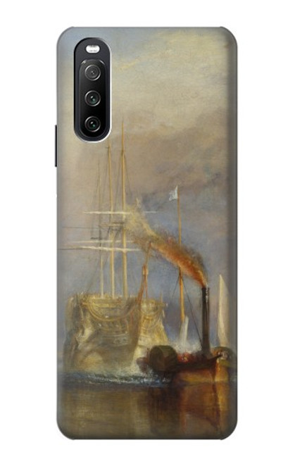 W3338 J. M. W. Turner The Fighting Temeraire Hard Case and Leather Flip Case For Sony Xperia 10 III Lite