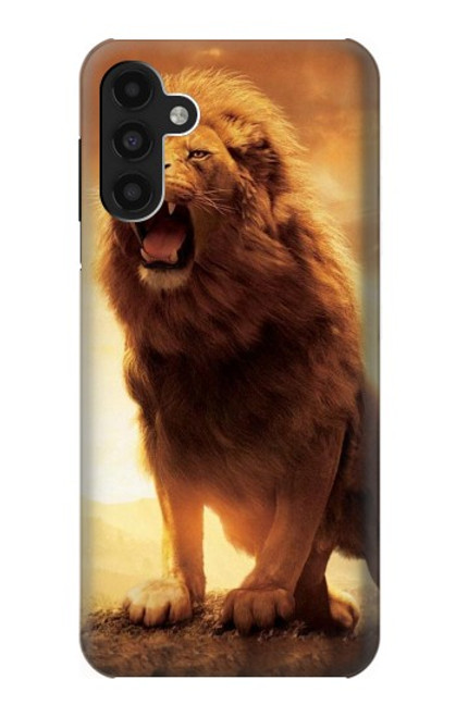 W1957 Lion Aslan Hard Case and Leather Flip Case For Samsung Galaxy A13 4G