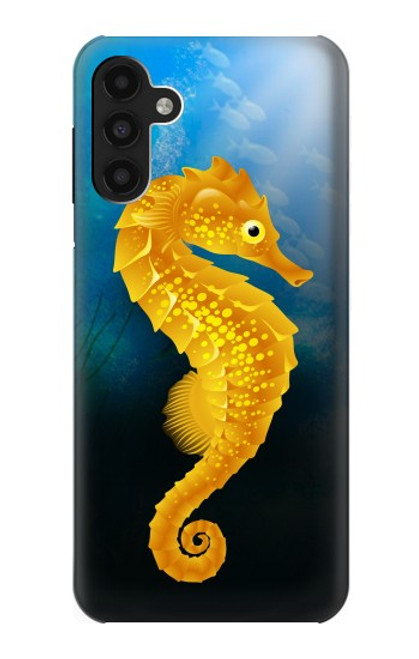 W2444 Seahorse Underwater World Hard Case and Leather Flip Case For Samsung Galaxy A13 4G