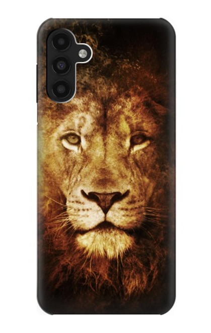 W3182 Lion Hard Case and Leather Flip Case For Samsung Galaxy A13 4G