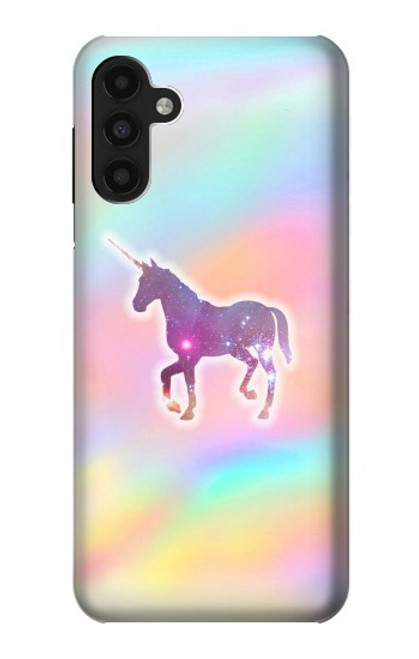 W3203 Rainbow Unicorn Hard Case and Leather Flip Case For Samsung Galaxy A13 4G