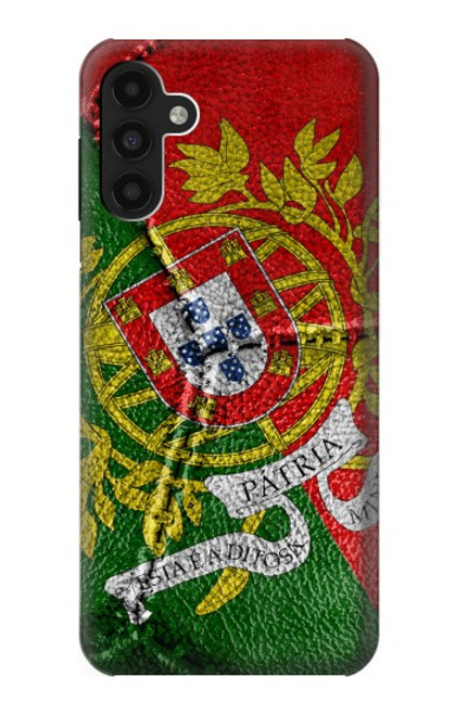 W3300 Portugal Flag Vintage Football Graphic Hard Case and Leather Flip Case For Samsung Galaxy A13 4G