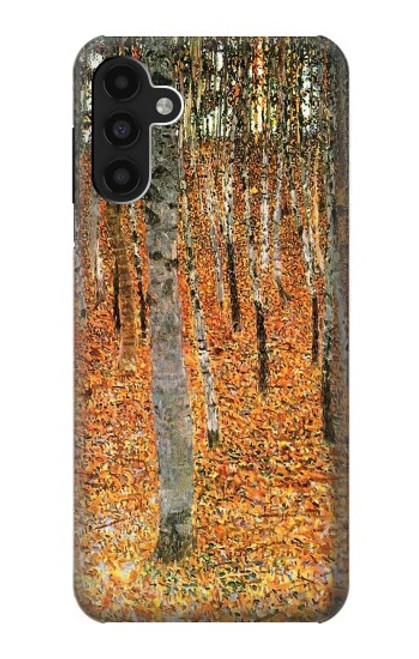 W3380 Gustav Klimt Birch Forest Hard Case and Leather Flip Case For Samsung Galaxy A13 4G