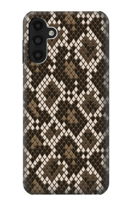 W3389 Seamless Snake Skin Pattern Graphic Hard Case and Leather Flip Case For Samsung Galaxy A13 4G