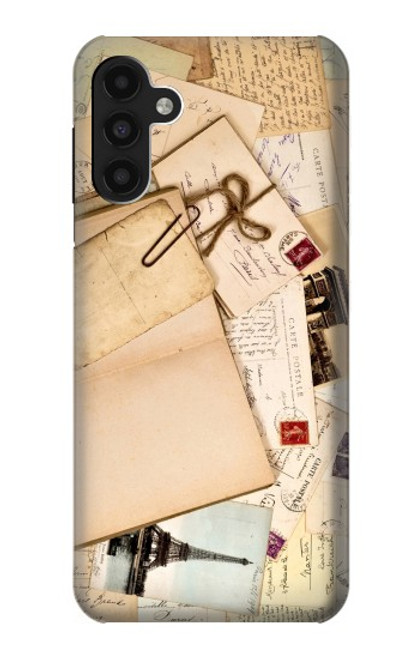 W3397 Postcards Memories Hard Case and Leather Flip Case For Samsung Galaxy A13 4G