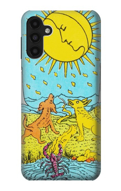 W3435 Tarot Card Moon Hard Case and Leather Flip Case For Samsung Galaxy A13 4G