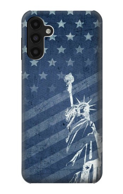 W3450 US Flag Liberty Statue Hard Case and Leather Flip Case For Samsung Galaxy A13 4G