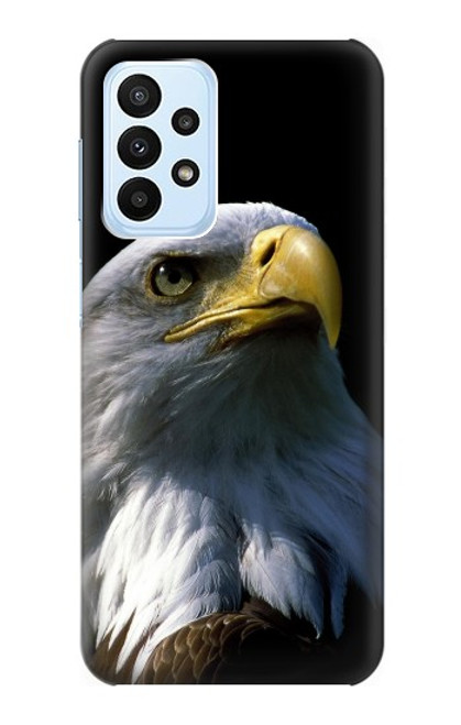 W2046 Bald Eagle Hard Case and Leather Flip Case For Samsung Galaxy A23