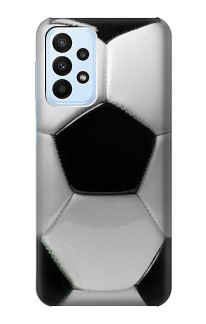 W2964 Football Soccer Ball Hard Case and Leather Flip Case For Samsung Galaxy A23