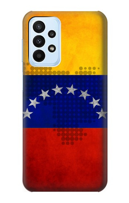 W2974 Venezuela Football Soccer Hard Case and Leather Flip Case For Samsung Galaxy A23