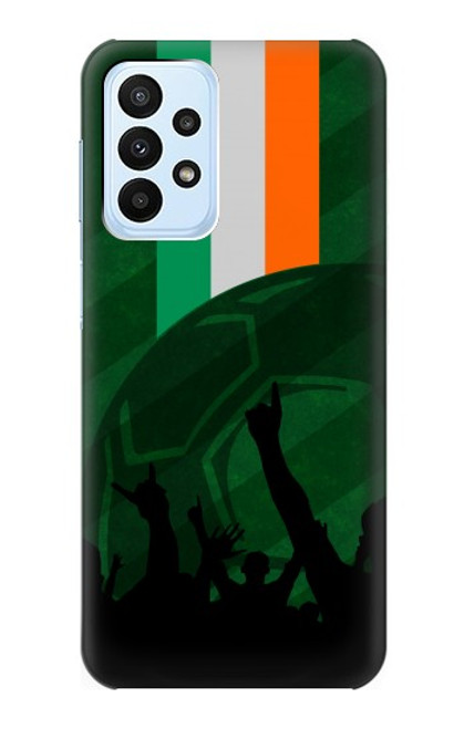 W3002 Ireland Football Soccer Hard Case and Leather Flip Case For Samsung Galaxy A23