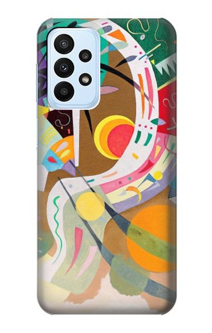 W3346 Vasily Kandinsky Guggenheim Hard Case and Leather Flip Case For Samsung Galaxy A23