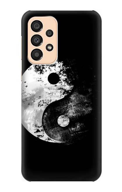 W1372 Moon Yin-Yang Hard Case and Leather Flip Case For Samsung Galaxy A33 5G