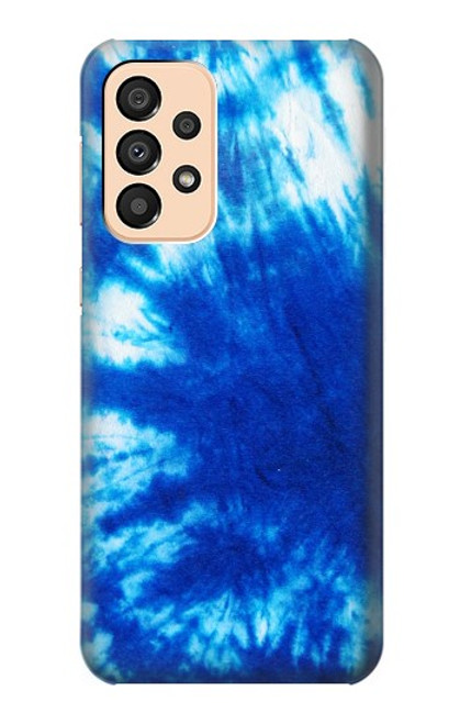 W1869 Tie Dye Blue Hard Case and Leather Flip Case For Samsung Galaxy A33 5G