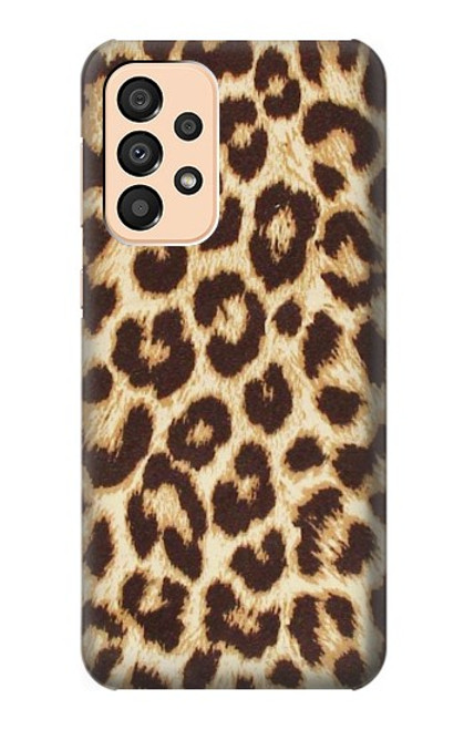 W2204 Leopard Pattern Graphic Printed Hard Case and Leather Flip Case For Samsung Galaxy A33 5G