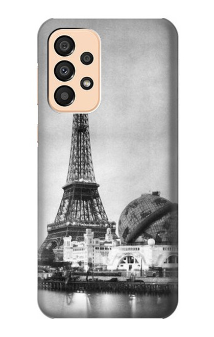 W2350 Old Paris Eiffel Tower Hard Case and Leather Flip Case For Samsung Galaxy A33 5G