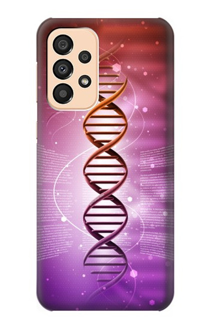 W2573 Dna Genetic Code Hard Case and Leather Flip Case For Samsung Galaxy A33 5G