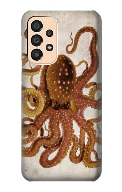 W2801 Vintage Octopus Hard Case and Leather Flip Case For Samsung Galaxy A33 5G