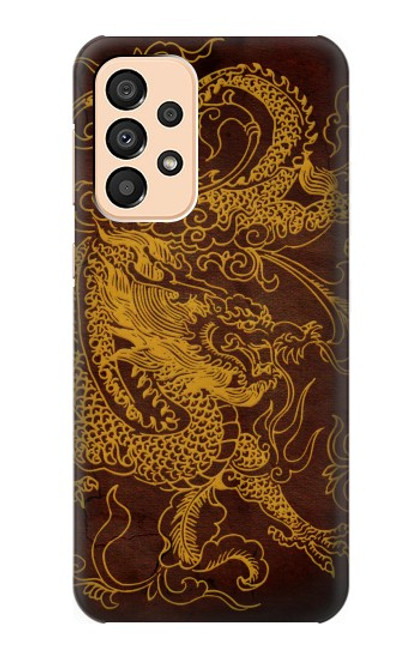 W2911 Chinese Dragon Hard Case and Leather Flip Case For Samsung Galaxy A33 5G