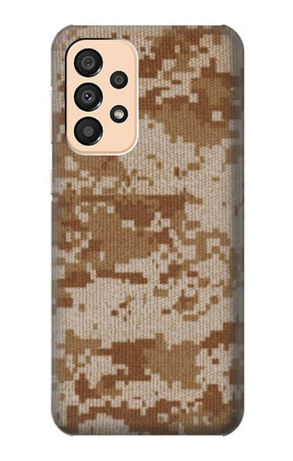 W2939 Desert Digital Camo Camouflage Hard Case and Leather Flip Case For Samsung Galaxy A33 5G