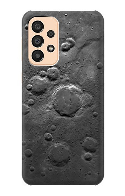 W2946 Moon Surface Hard Case and Leather Flip Case For Samsung Galaxy A33 5G