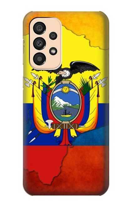 W3020 Ecuador Flag Hard Case and Leather Flip Case For Samsung Galaxy A33 5G