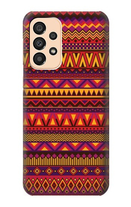 W3404 Aztecs Pattern Hard Case and Leather Flip Case For Samsung Galaxy A33 5G