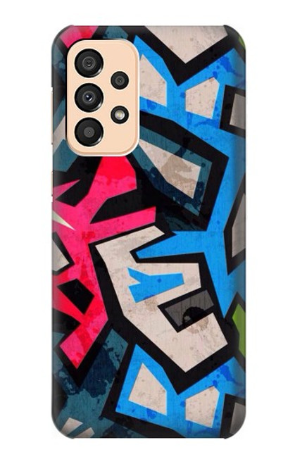 W3445 Graffiti Street Art Hard Case and Leather Flip Case For Samsung Galaxy A33 5G