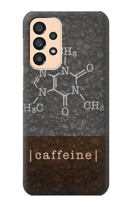 W3475 Caffeine Molecular Hard Case and Leather Flip Case For Samsung Galaxy A33 5G