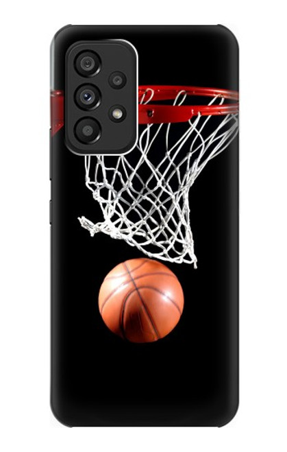 W0066 Basketball Hard Case and Leather Flip Case For Samsung Galaxy A53 5G