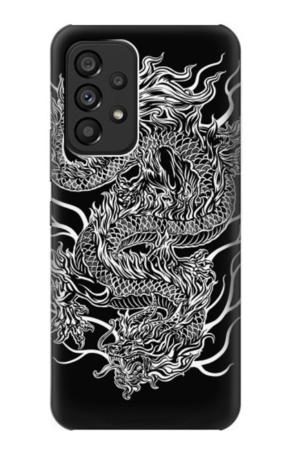 W1943 Dragon Tattoo Hard Case and Leather Flip Case For Samsung Galaxy A53 5G