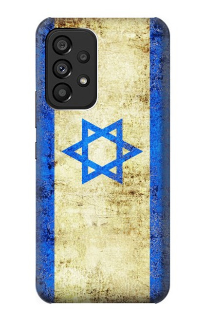 W2614 Israel Old Flag Hard Case and Leather Flip Case For Samsung Galaxy A53 5G