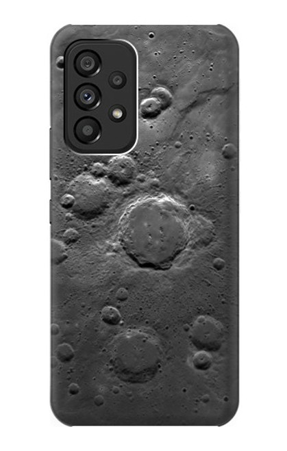 W2946 Moon Surface Hard Case and Leather Flip Case For Samsung Galaxy A53 5G