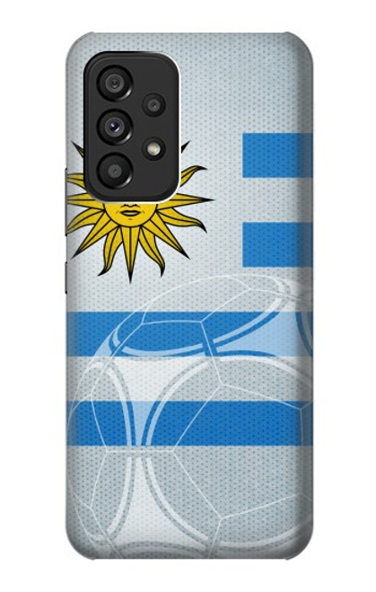 W2995 Uruguay Football Soccer Hard Case and Leather Flip Case For Samsung Galaxy A53 5G