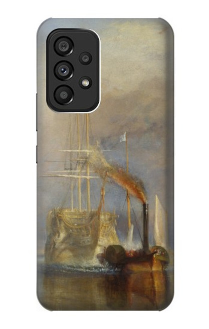 W3338 J. M. W. Turner The Fighting Temeraire Hard Case and Leather Flip Case For Samsung Galaxy A53 5G