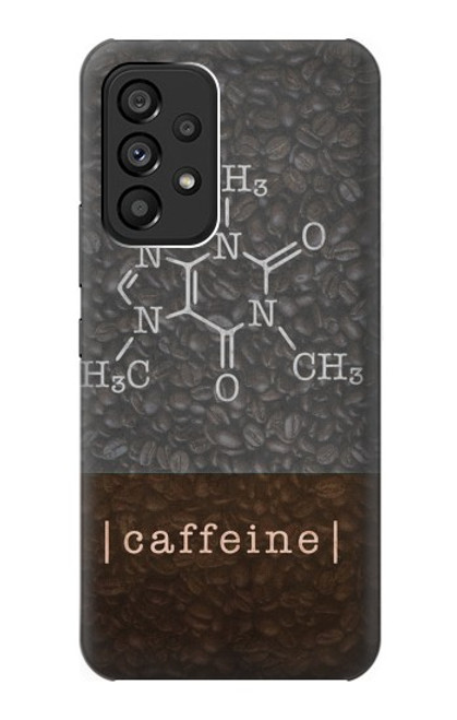 W3475 Caffeine Molecular Hard Case and Leather Flip Case For Samsung Galaxy A53 5G
