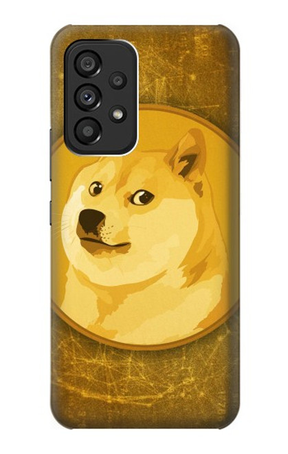 W3826 Dogecoin Shiba Hard Case and Leather Flip Case For Samsung Galaxy A53 5G