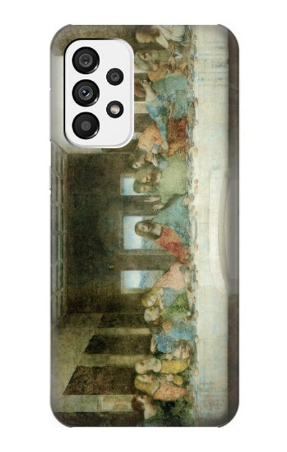 W0173 Leonardo DaVinci The Last Supper Hard Case and Leather Flip Case For Samsung Galaxy A73 5G