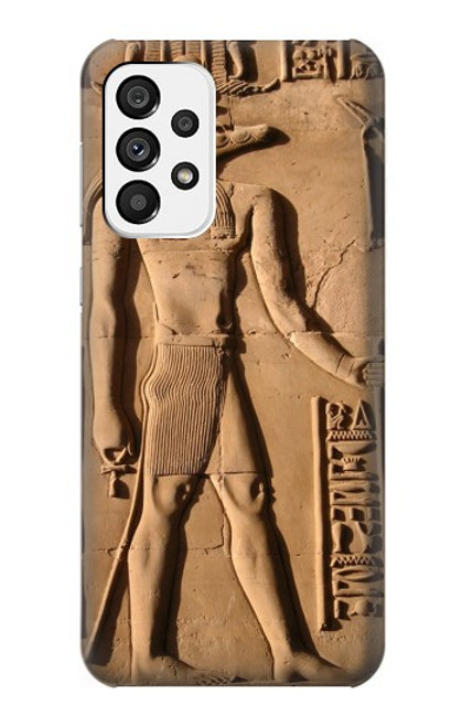 W0391 Egyptian Sobek Hard Case and Leather Flip Case For Samsung Galaxy A73 5G