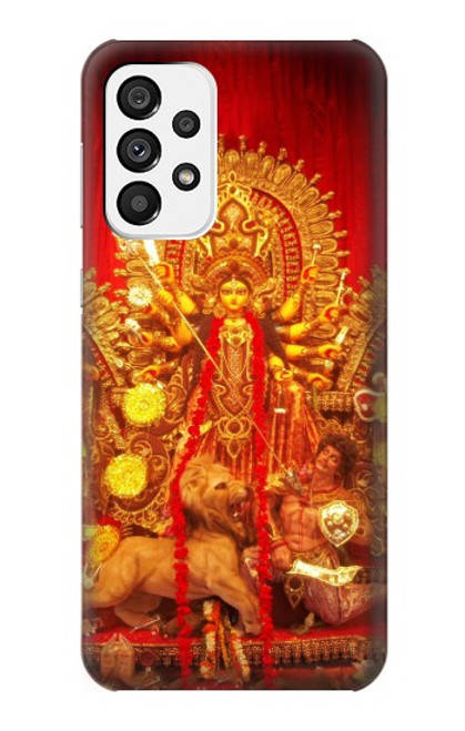 W1030 Hindu God Durga Puja Hard Case and Leather Flip Case For Samsung Galaxy A73 5G